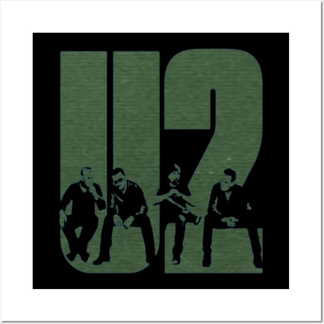 u2 vintage Wall Art by toemangaa